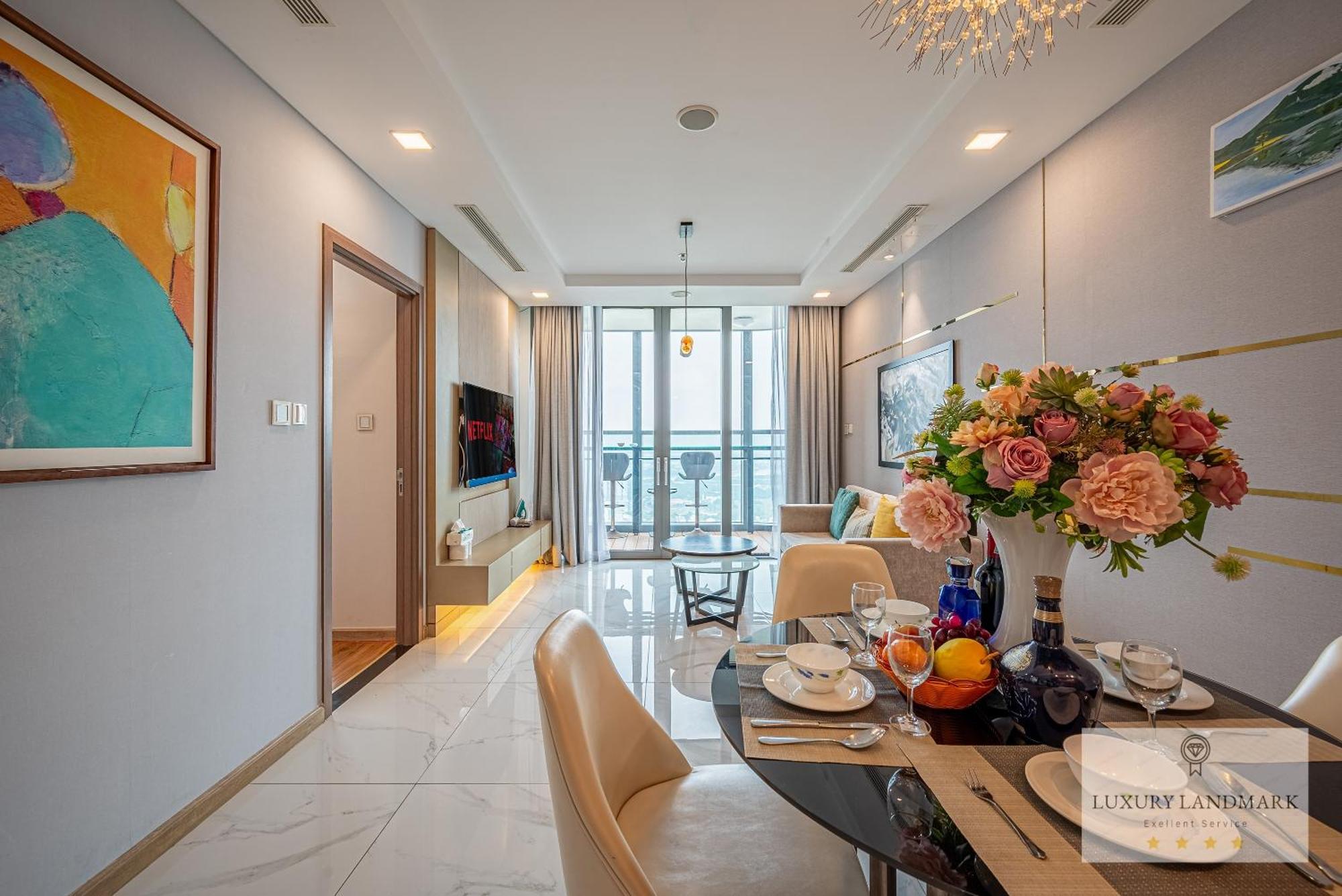 The Signature Landmark 81 - Vinhomes Central Binh Thanh Ho Chi Minh-Byen Eksteriør billede